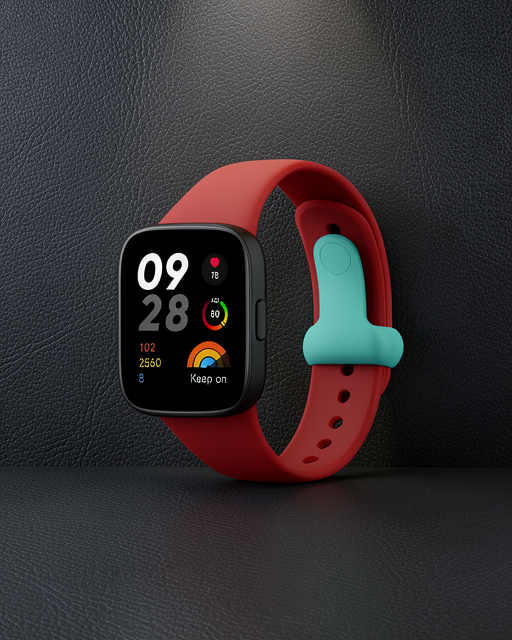 Xiaomi Redmi Watch 3 Origin Silikon Kordon (saat Değildir) - Füme