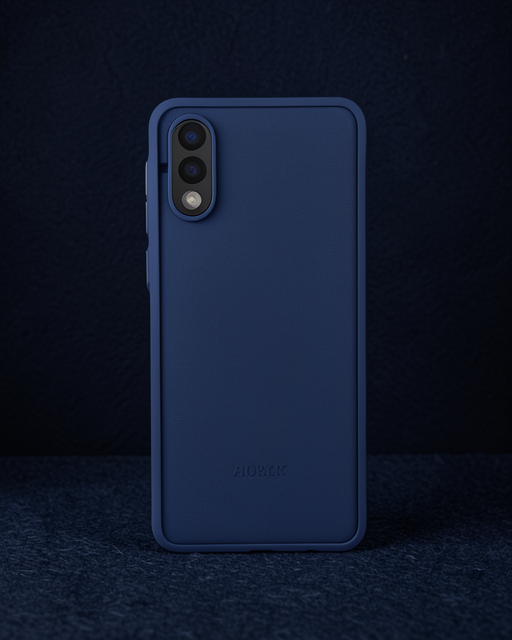 Samsung Galaxy A02 Kılıf Montreal Silikon Kapak - Lacivert