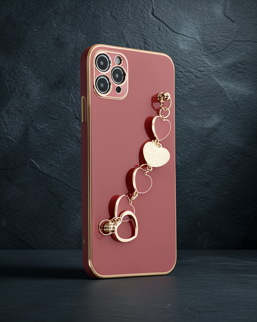 Apple İphone 11 Pro Kılıf Esila Silikon - Kırmızı