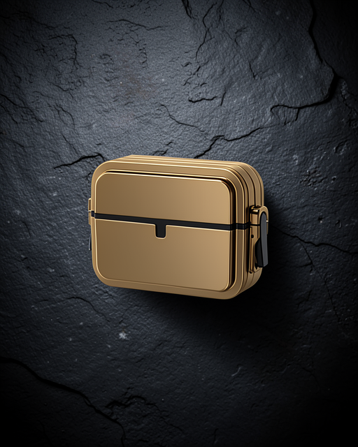 Apple Airpods 3 (3.nesil) 404 Kilitli Kılıf - Gold