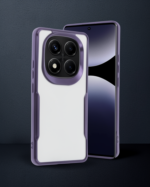 Xiaomi Redmi Note 14 Pro 4g Kılıf Boyi Silikon Kapak - Derin Mor