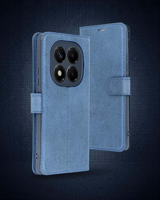 Xiaomi Redmi Note 14 4g Kılıf Trend S Plus Kapaklı Kılıf - Lacivert
