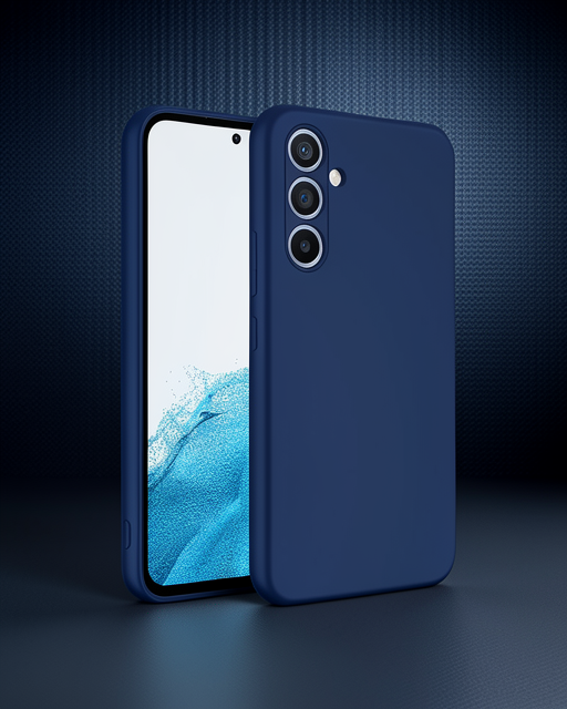 Samsung Galaxy A16 5g Kılıf First Silikon - Lacivert