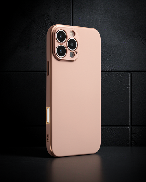 Apple İphone 16 Pro Kılıf Volet Silikon - Pembe