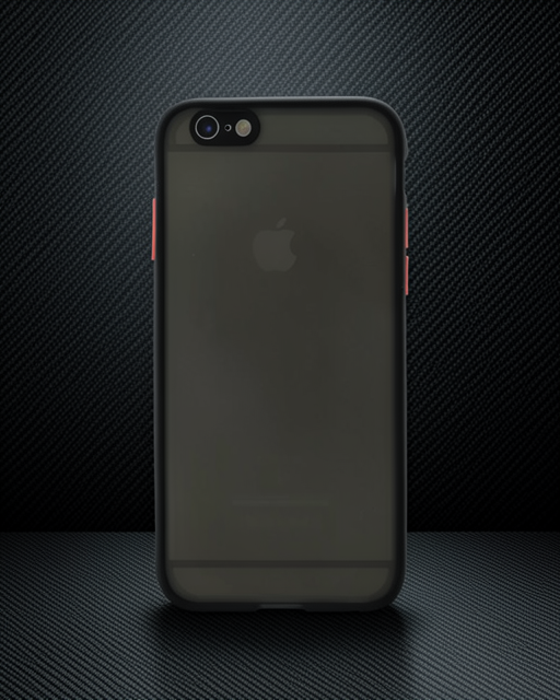 Apple İphone 6 Kılıf Montreal Silikon Kapak - Siyah