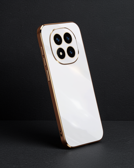 Xiaomi Redmi Note 14 Pro Plus Kılıf Volet Silikon - Beyaz