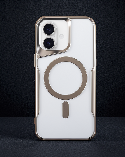 Apple İphone 16 Kılıf Boyi Magsafe Silikon Kapak - Gümüş