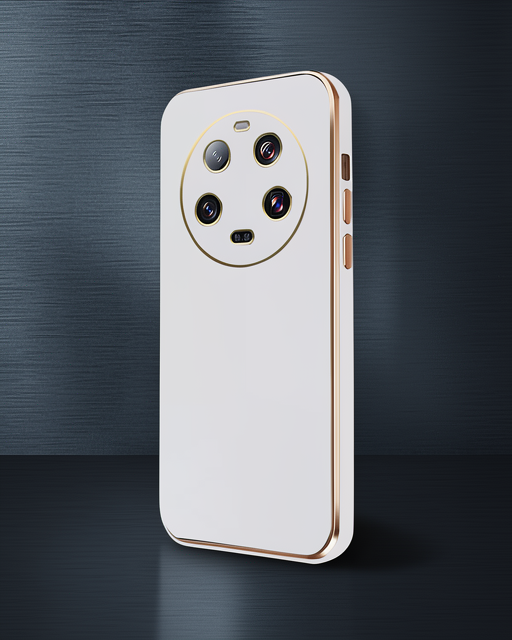 Xiaomi Mi 14 Ultra Kılıf Volet Silikon - Beyaz