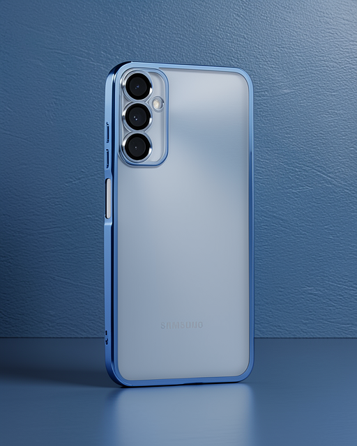Samsung Galaxy A05s Kılıf Razer Lensli Silikon - Açık Mavi