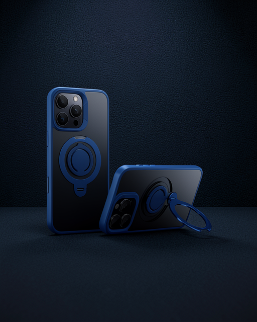 Joko Apple İphone 16 Pro Max Avatar 360 Dönen Magsafe Kapak - Lacivert