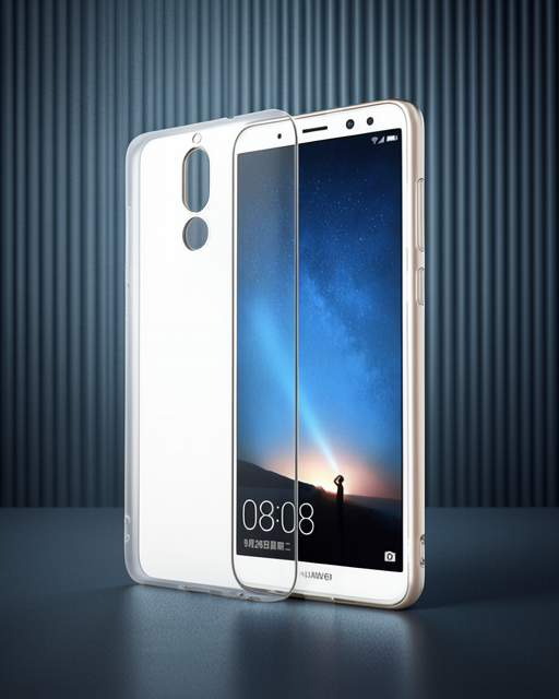Huawei Mate 10 Lite Kılıf Lüx Şeffaf Silikon