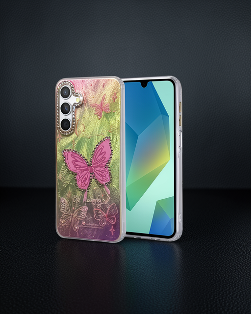 Samsung Galaxy A35 5g Kılıf Blade Aynalı Desenli Kapak - Desen 8