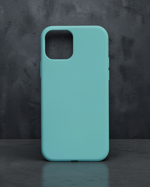 Apple İphone 12 Mini Kılıf Nano İçi Kadife Silikon - Turkuaz