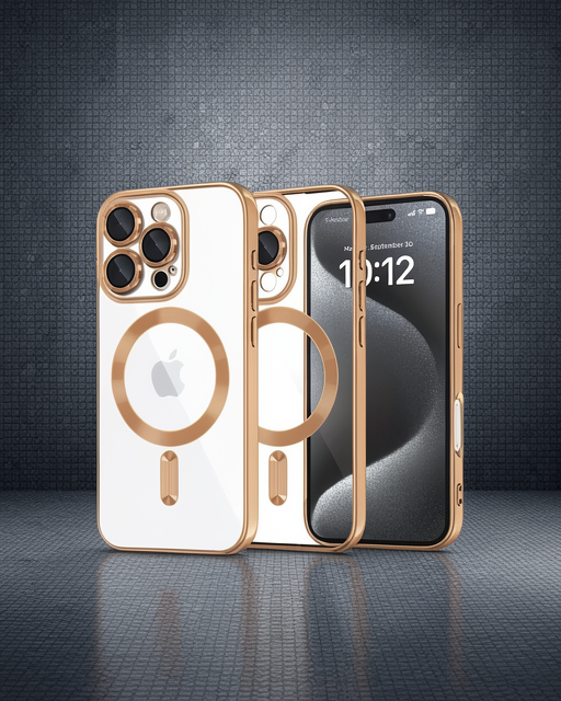 Apple İphone 16 Pro Kılıf Kross Magneticsafe Kapak - Çöl Titanyum