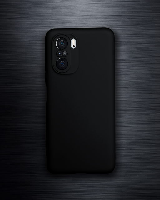 Xiaomi Poco F3 Kılıf Nano İçi Kadife Silikon - Siyah