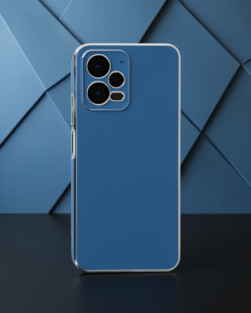 Xiaomi Poco X5 5g Kılıf Volet Silikon - Mavi