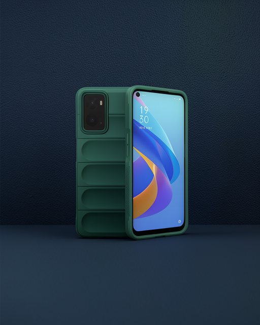 Realme 9i 4g Kılıf Optimum Silikon - Koyu Yeşil