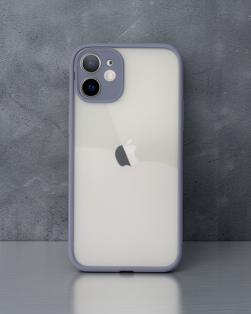 Apple İphone 11 Pro Max Kılıf Montreal Silikon Kapak - Gri