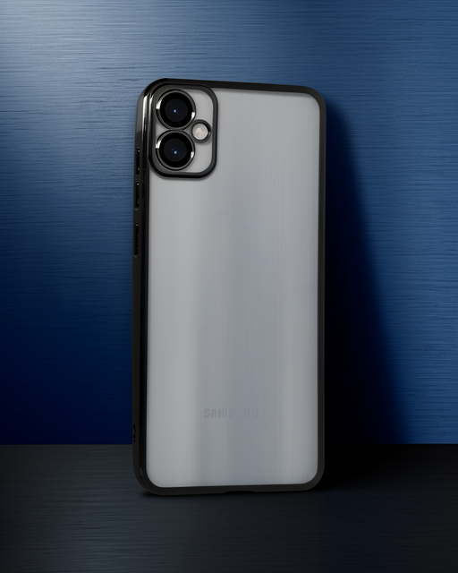 Samsung Galaxy A05 Kılıf Razer Lensli Silikon - Siyah