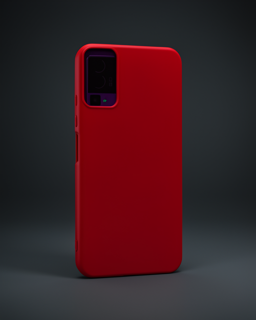 General Mobile Gm 23 Kılıf First Silikon - Kırmızı
