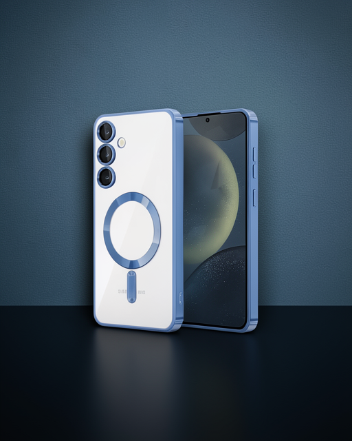 Samsung Galaxy S23 Plus Kılıf Kross Magneticsafe Kapak - Sierra Blue