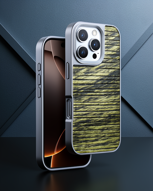 Venco Apple İphone 16 Pro Max Wave Kapak - Koyu Kahve