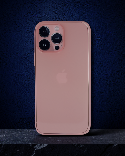 Apple İphone 13 Pro Max Kılıf Pp Ultra İnce Kapak - Pembe