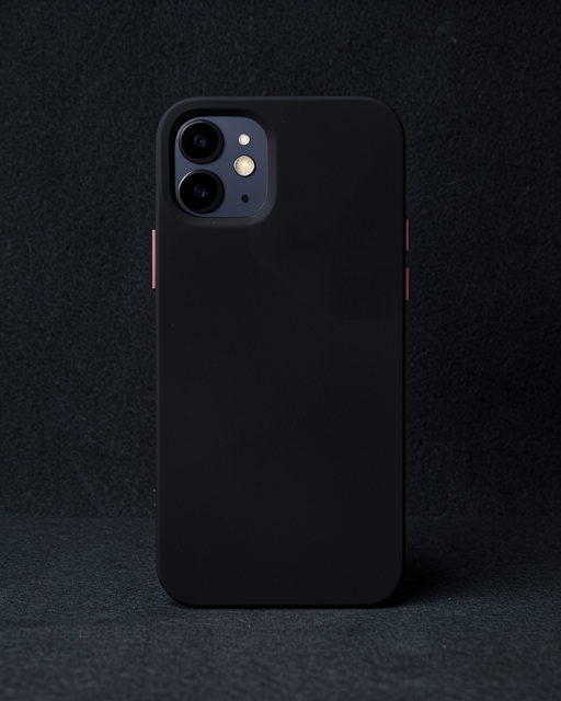 Apple İphone 12 Kılıf Pp Ultra İnce Kapak - Siyah