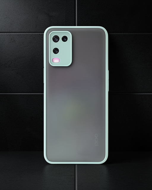 Oppo A54 4g Kılıf Montreal Silikon Kapak - Turkuaz