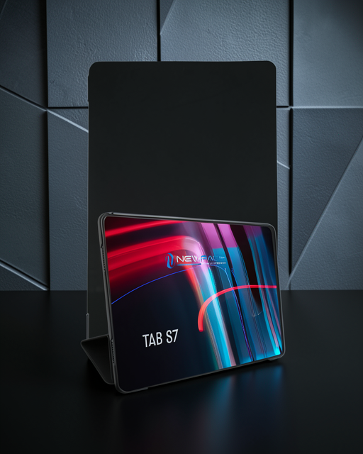 Samsung Galaxy T870 Tab S7 11 Kılıf Tablet Smart Kılıf - Siyah