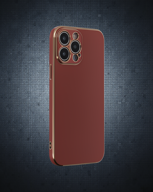 Apple İphone 14 Pro Max Kılıf Volet Silikon - Kırmızı