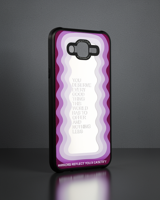 Samsung Galaxy J7 Kılıf Mirror Desenli Kapak - Mirror - 5