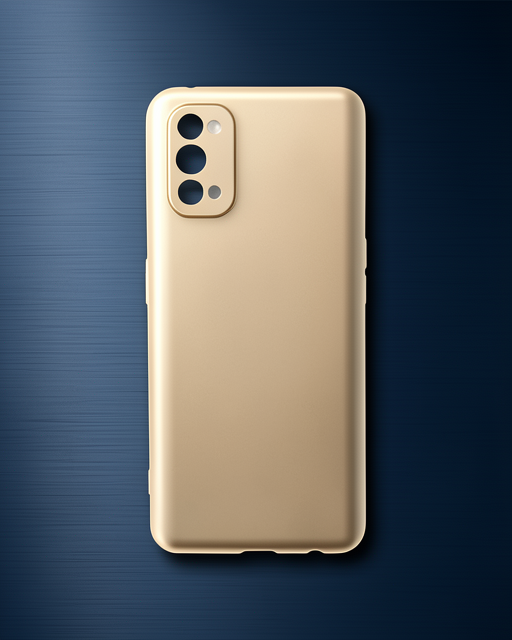 Realme 7 Pro Kılıf First Silikon - Gold