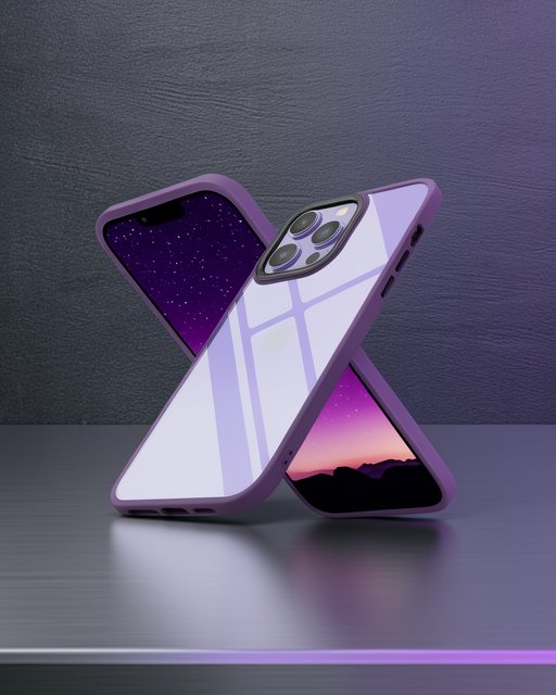Apple İphone 13 Pro Max Kılıf Power Silikon - Mor
