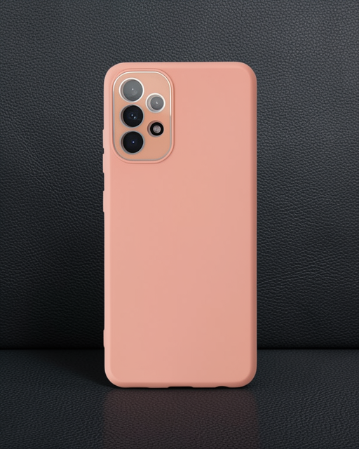 Samsung Galaxy A33 5g Kılıf Lansman Glass Kapak - Pembe