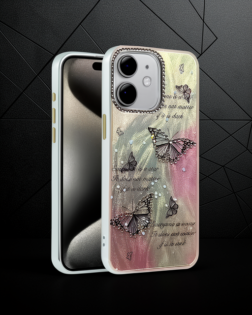 Apple İphone 11 Kılıf Blade Aynalı Desenli Kapak - Desen 6