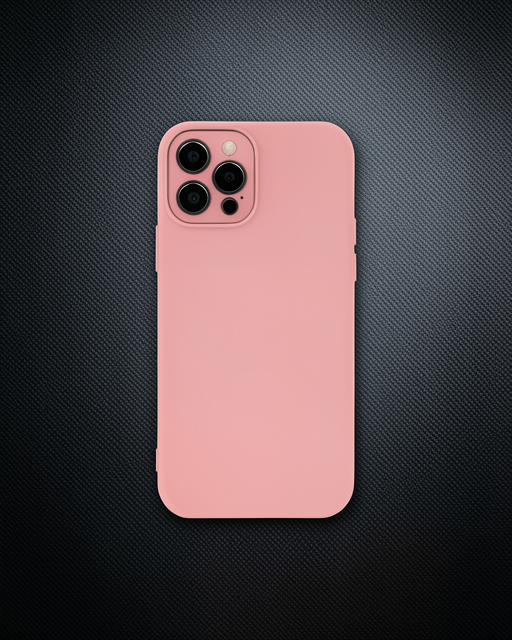 Apple İphone 12 Pro Max Kılıf Lansman Glass Kapak - Pembe