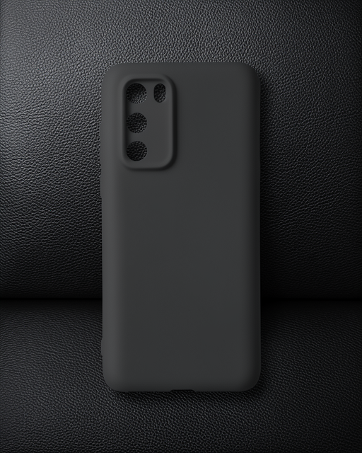 Huawei P40 Kılıf First Silikon - Siyah