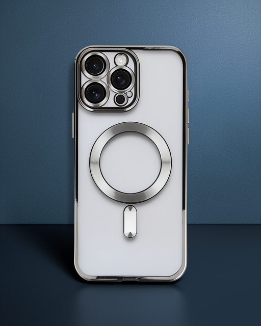 Apple İphone 16 Pro Kılıf Kross Magneticsafe Kapak - Titan Gri