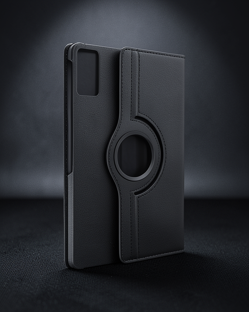 Xiaomi Redmi Pad Kılıf 360 Tablet Deri Kılıf - Siyah