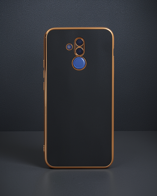Huawei Mate 20 Lite Kılıf Volet Silikon - Siyah