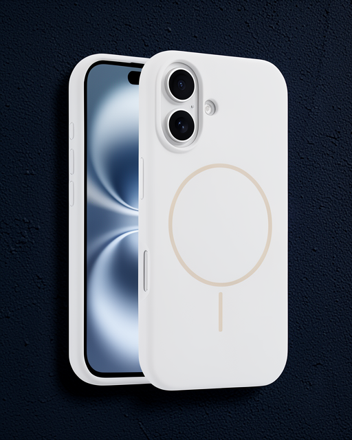Joko Apple İphone 16 Plus Kılıf Jully Magsafe Kapak - Beyaz