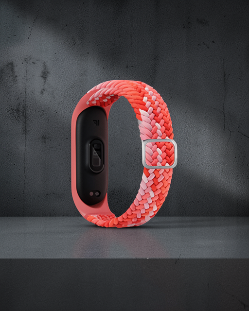 Xiaomi Mi Band 7 Kordon - Pembe-kırmızı