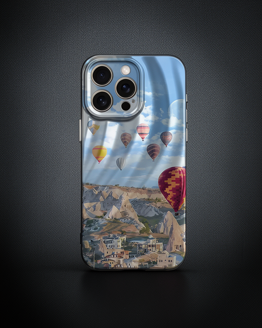 Apple İphone 15 Pro Max Kılıf Crew Desenli Kapak - Kapadokya