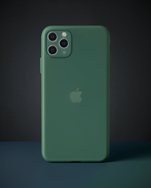 Apple İphone 11 Pro Max Kılıf Puma Silikon - Yeşil