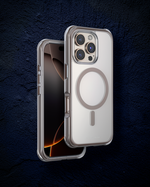 Onegif Apple İphone 16 Pro Max Hulk Magsafe Kapak - Çöl Titanyum