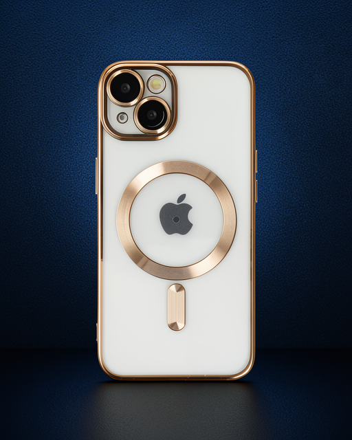 Apple İphone 14 Kılıf Kross Magneticsafe Kapak - Gold