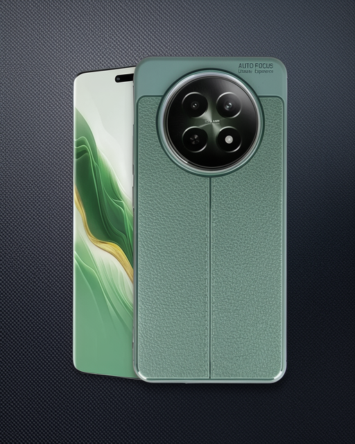 Realme 12 5g Kılıf Auto Focus Kapak - Koyu Yeşil