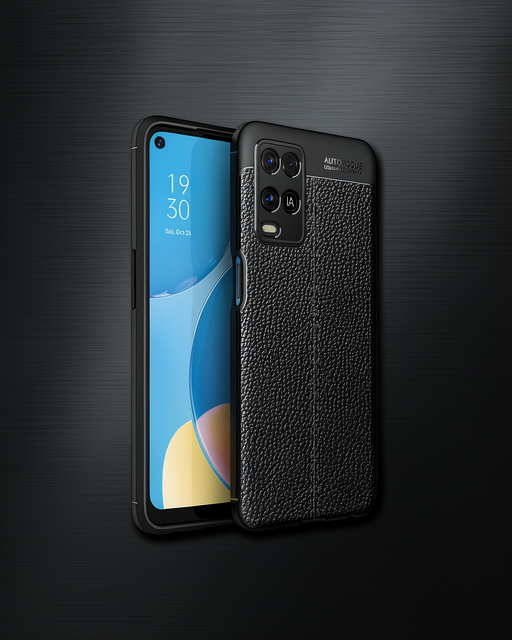 Oppo A54 4g Kılıf Auto Focus Kapak - Siyah