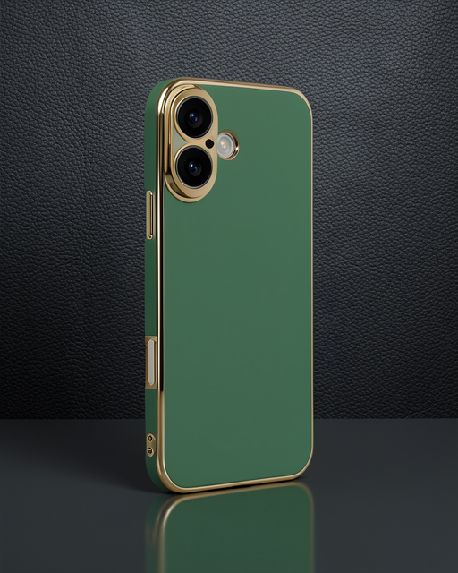 Apple İphone 16 Kılıf Volet Silikon - Açık Yeşil